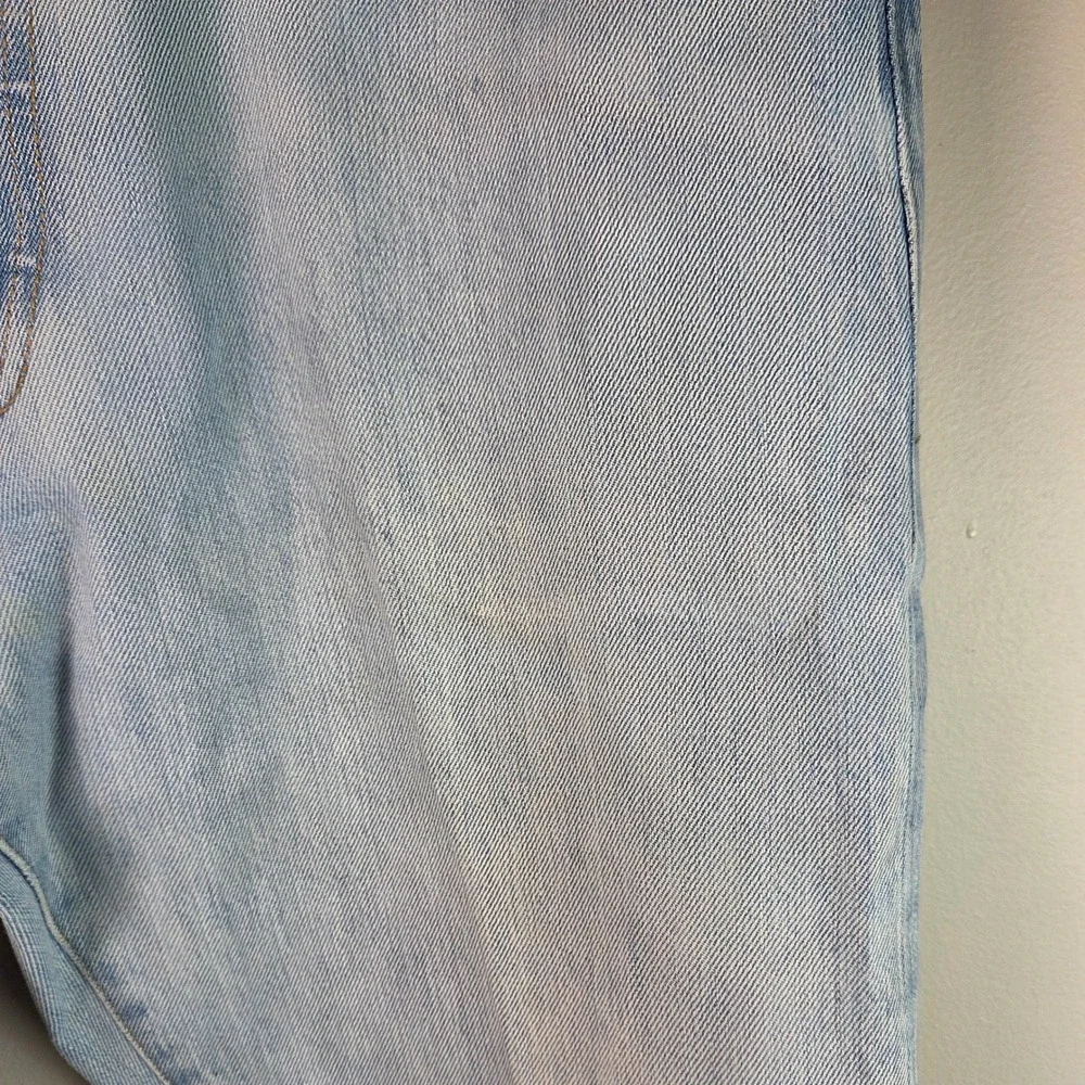 Levi's 501 Original Fit Mens 36x30 Light Wash Excellent Straight Jeans Denim